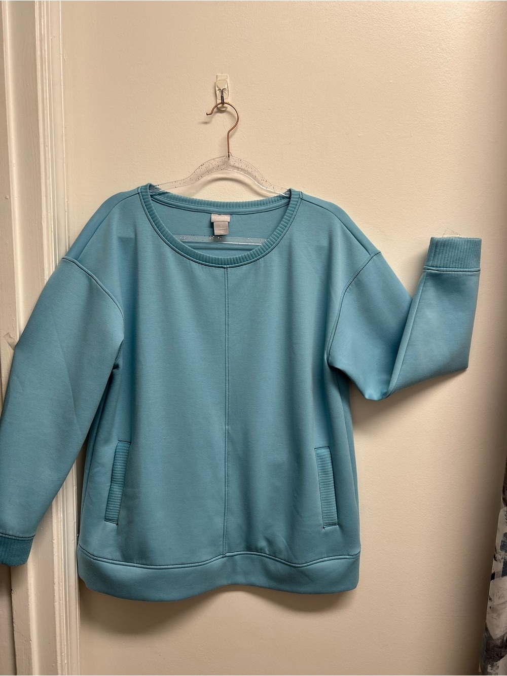 Chico’s Zenergy pocket sweatshirt